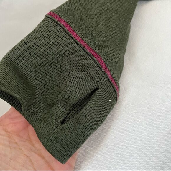 Columbia Army Green Pullover  - Picture 3 of 3